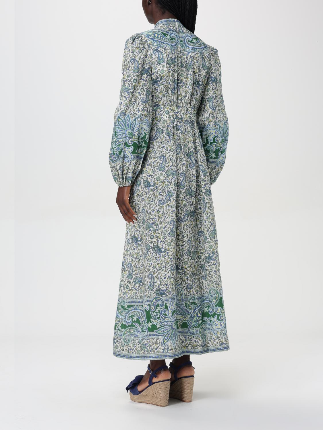 ZIMMERMANN ABITO: Abito Ottie lungo a fiori Zimmermann, Verde - Img 2