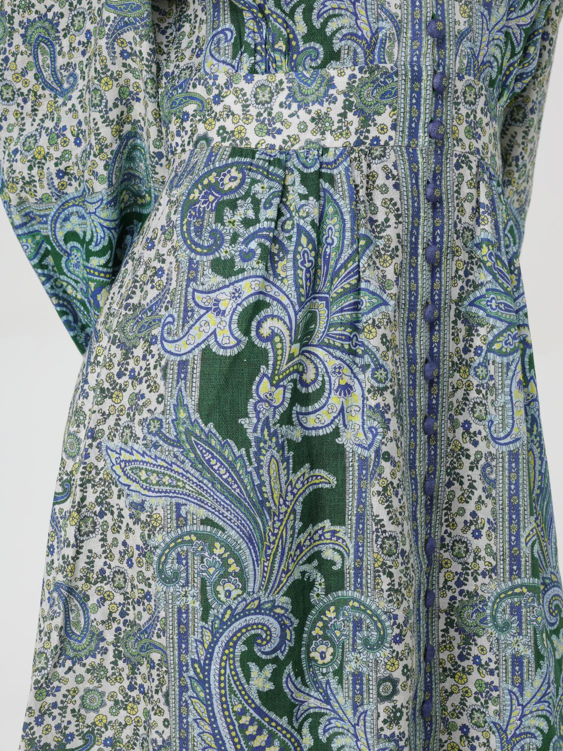 ZIMMERMANN ABITO: Abito Ottie lungo a fiori Zimmermann, Verde - Img 4