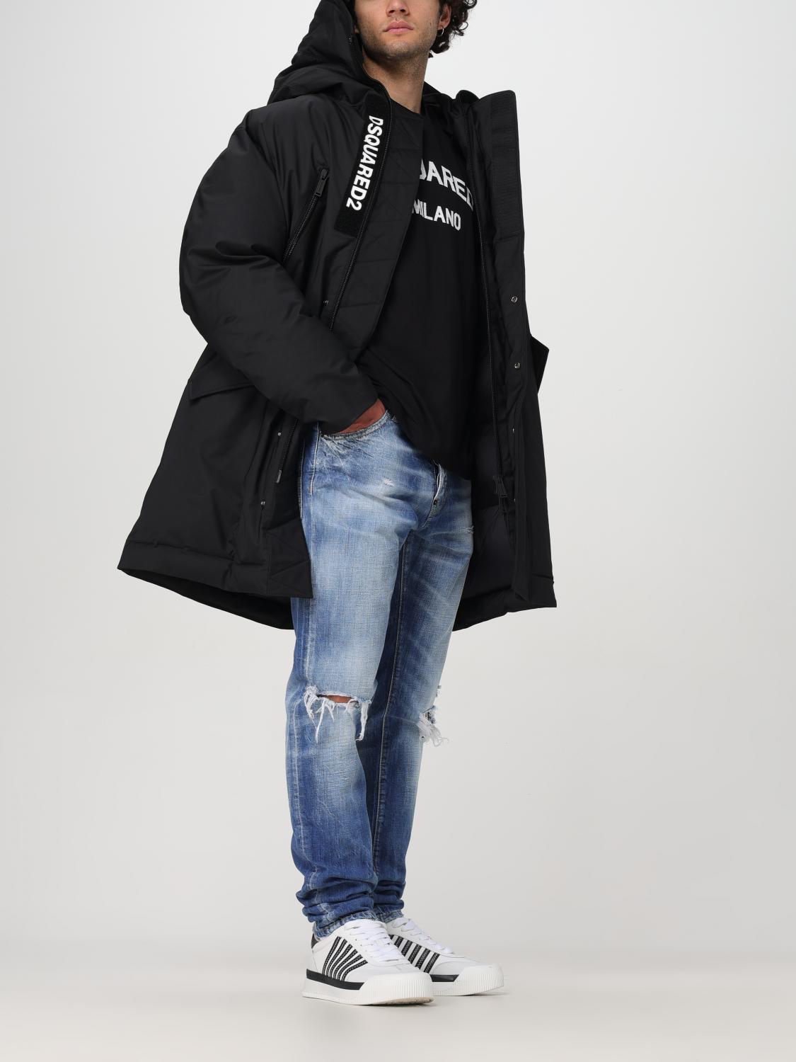 DSQUARED2 JEANS: Jeans hombre Dsquared2, Azul Marino - Img 2
