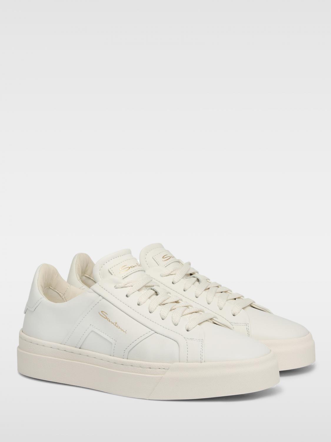 SANTONI: Sneakers woman - White | Santoni sneakers WBGT61070PNNGXWL ...