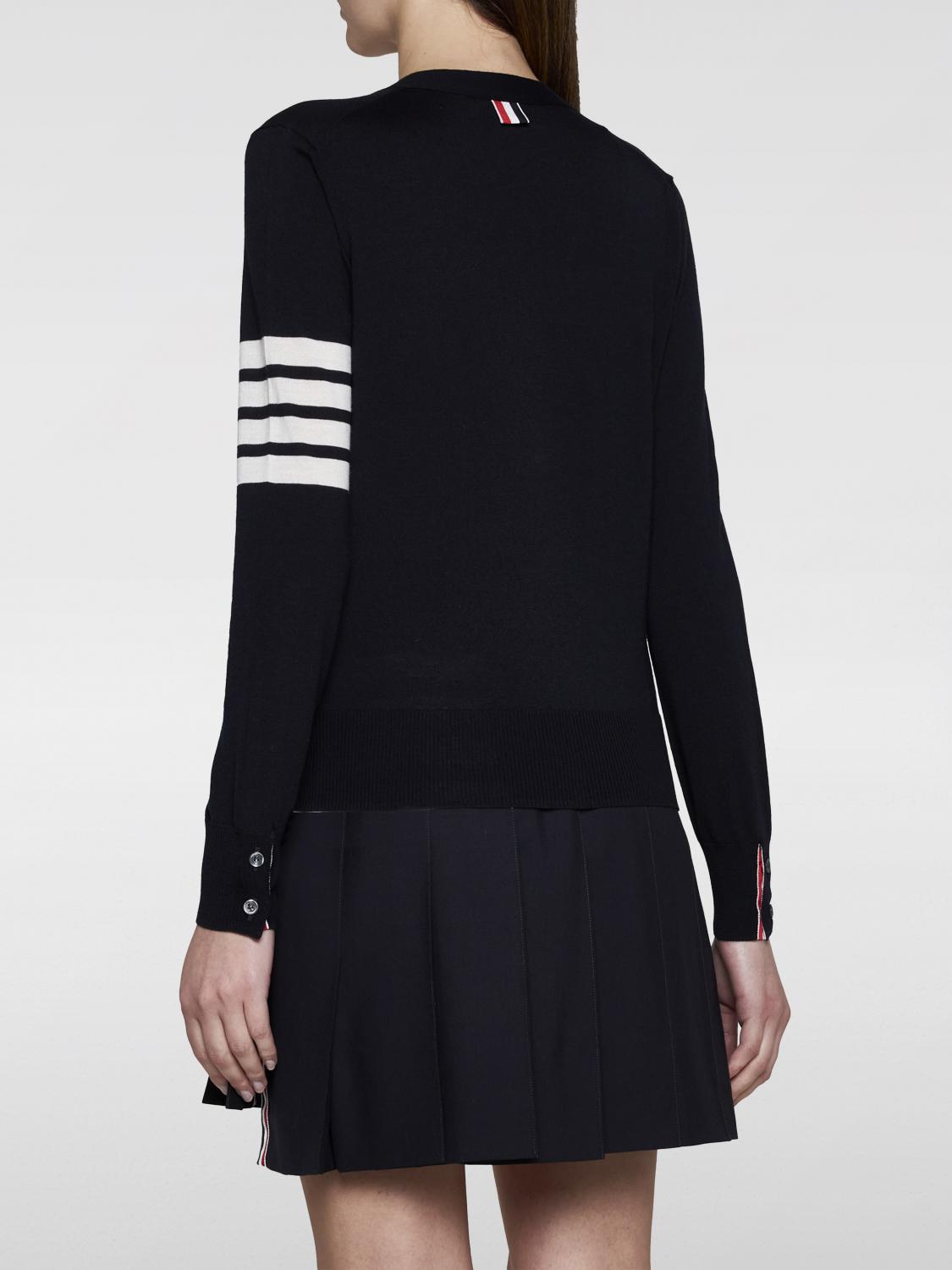 THOM BROWNE CARDIGAN: Cardigan 4-bar Thom Browne, Blue Navy - Img 2