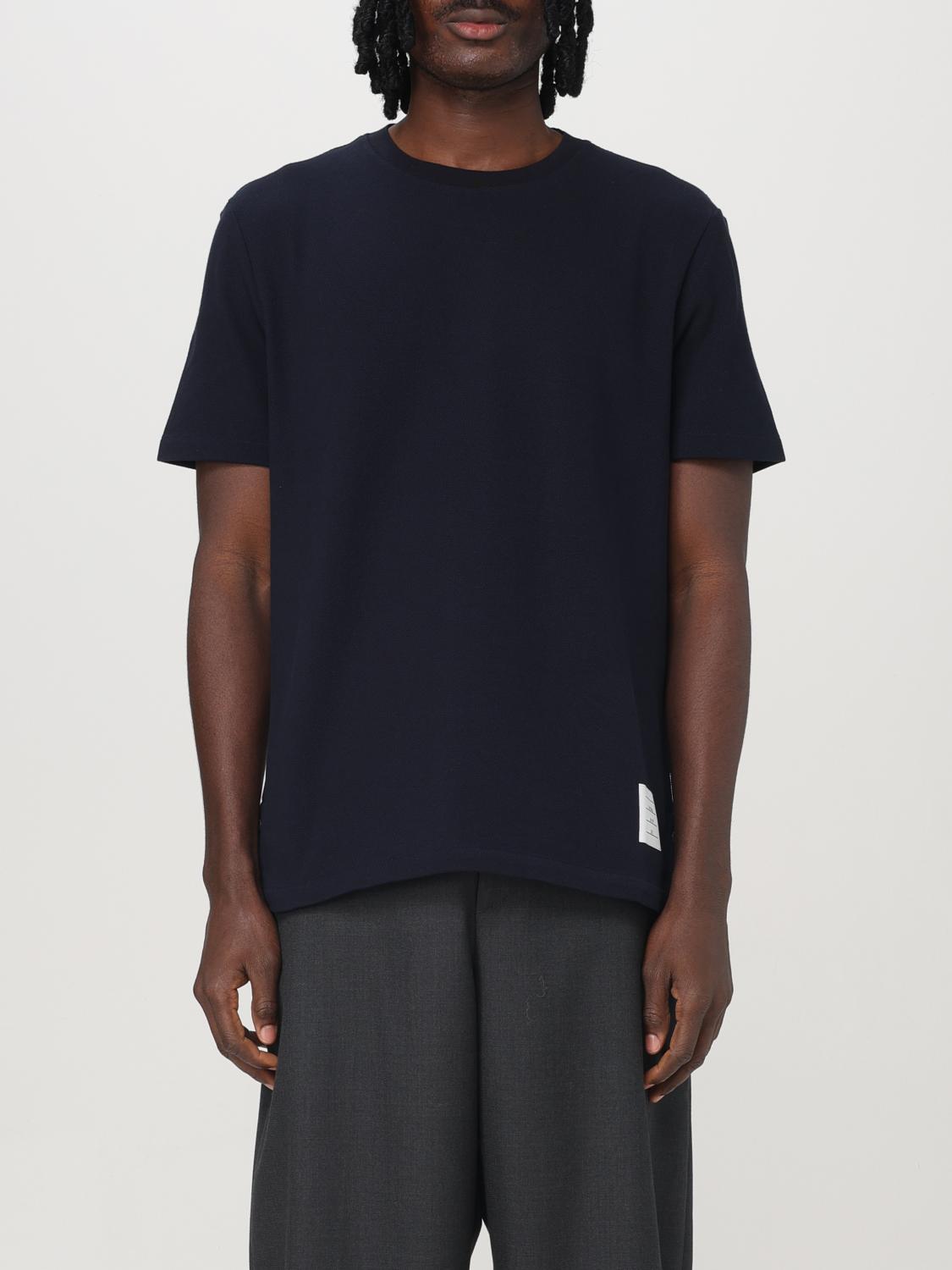 THOM BROWNE T-SHIRT: T-shirt herren Thom Browne, Blau - Img 1