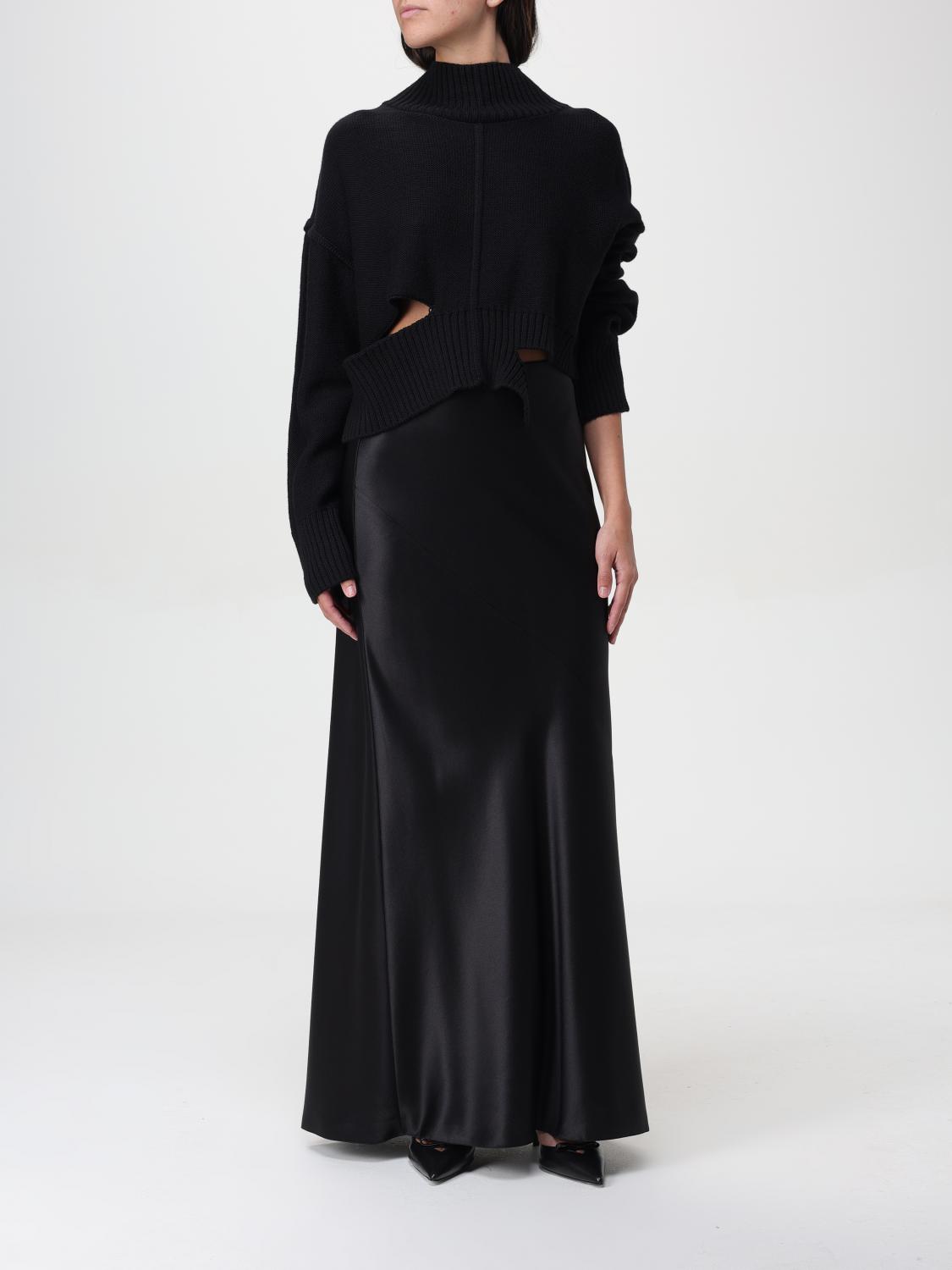 MM6 MAISON MARGIELA PULLOVER: Pullover damen Mm6 Maison Margiela, Schwarz - Img 2
