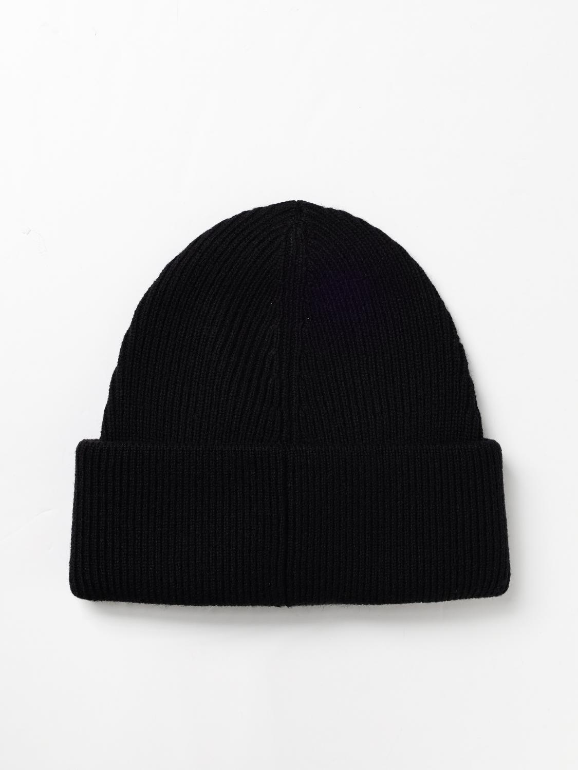 MM6 Maison Margiela Black Wool Women\'s Hat Hats MM6 Maison Margiela Beanie S52tb0004m13036 of Women  main image 4