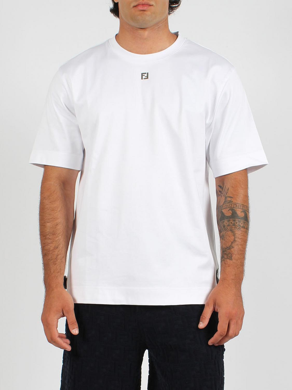 FENDI Polo uomo Bianco Polo Fendi FY0936ARYY online su GIGLIO.COM