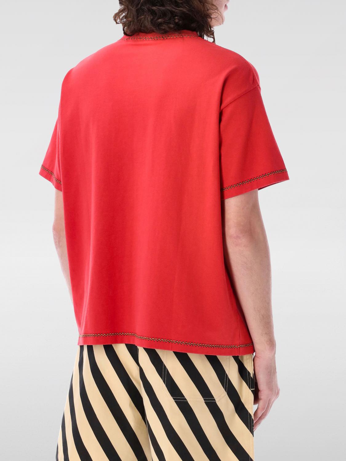 Bode T-shirt men - Red | MRS24CS020C | GIGLIO.COM