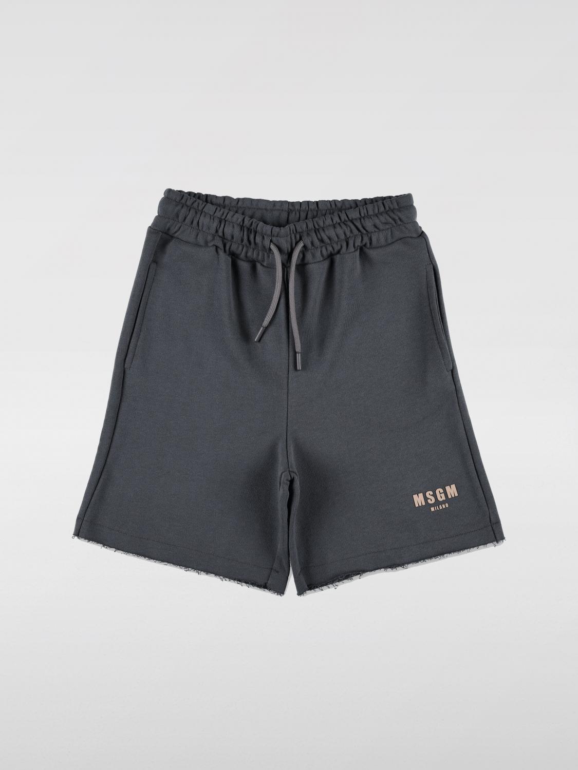 MSGM KIDS: Shorts kids - Lead | MSGM Kids shorts