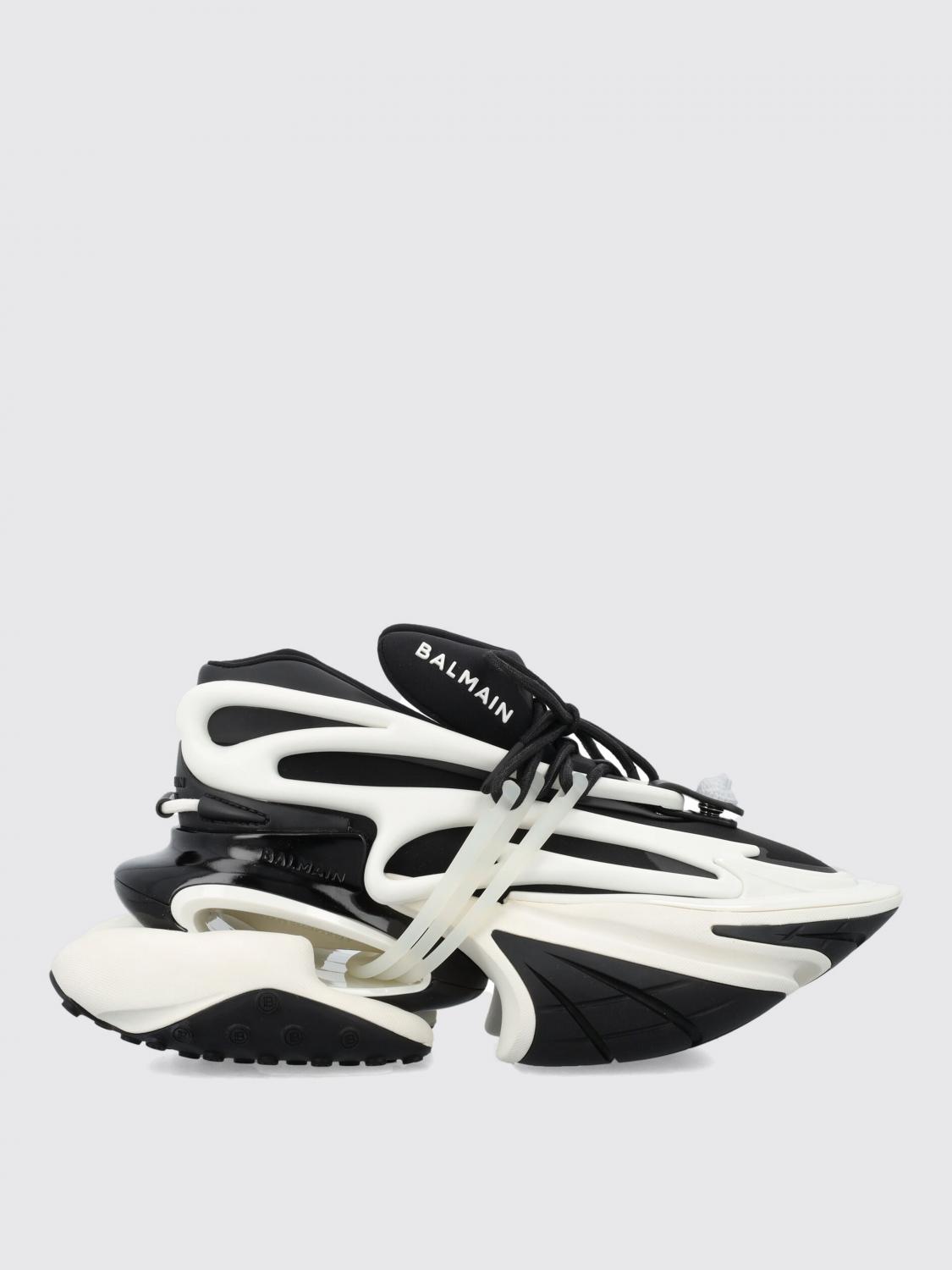 BALMAIN: Sneakers woman - Black | Balmain sneakers
