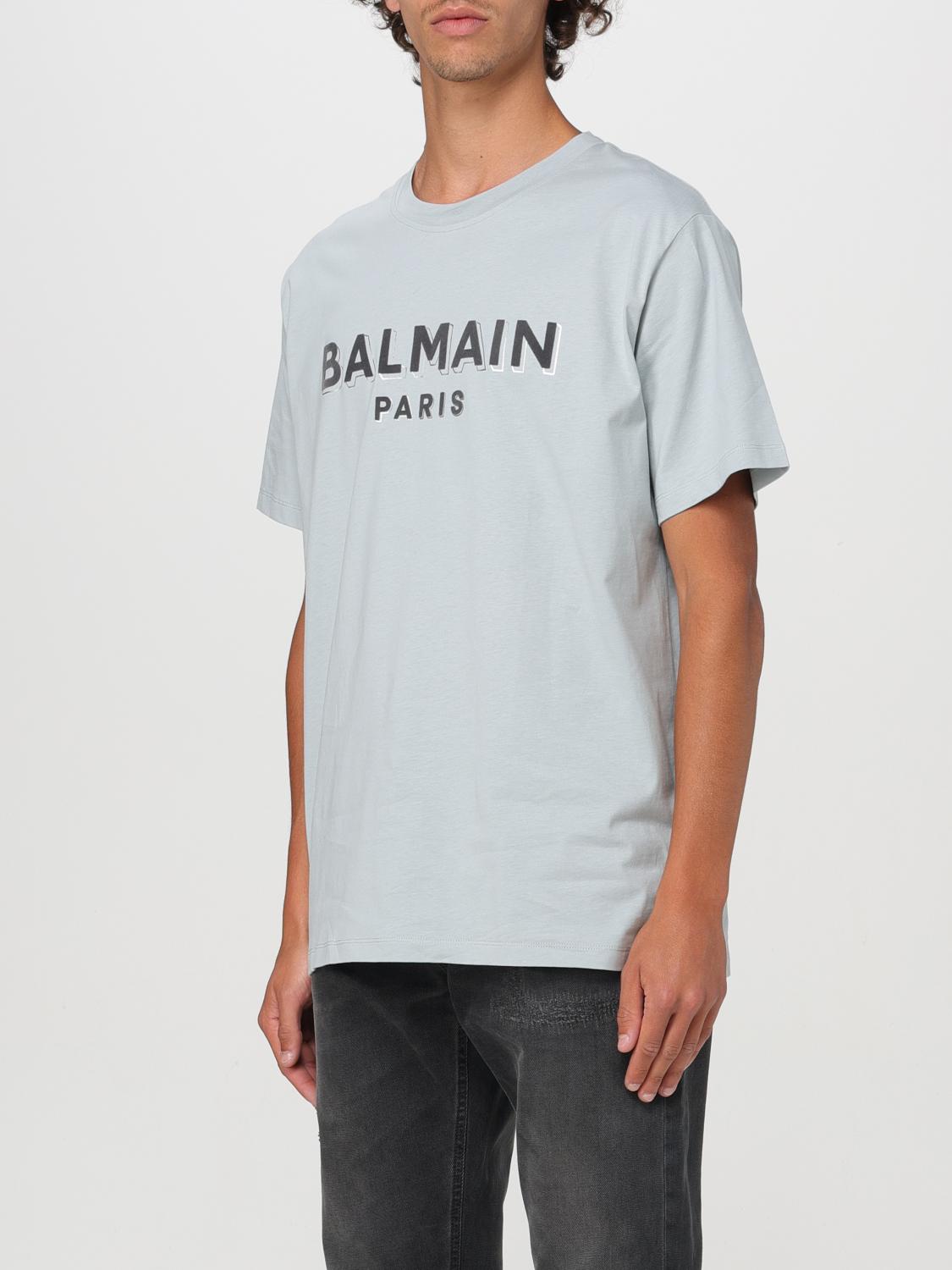 BALMAIN CAMISETA: Camiseta hombre Balmain, Gris - Img 3
