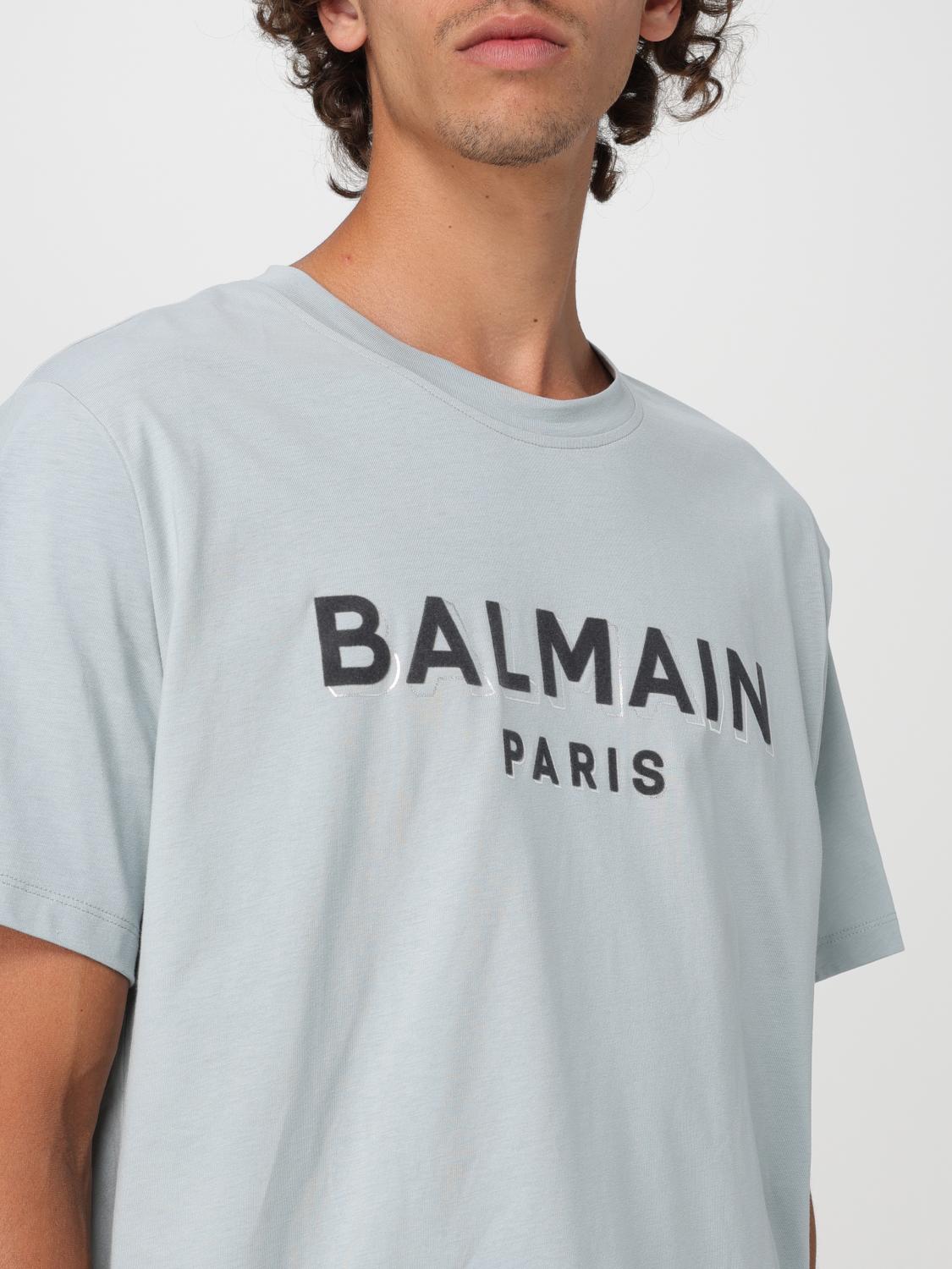 BALMAIN CAMISETA: Camiseta hombre Balmain, Gris - Img 4