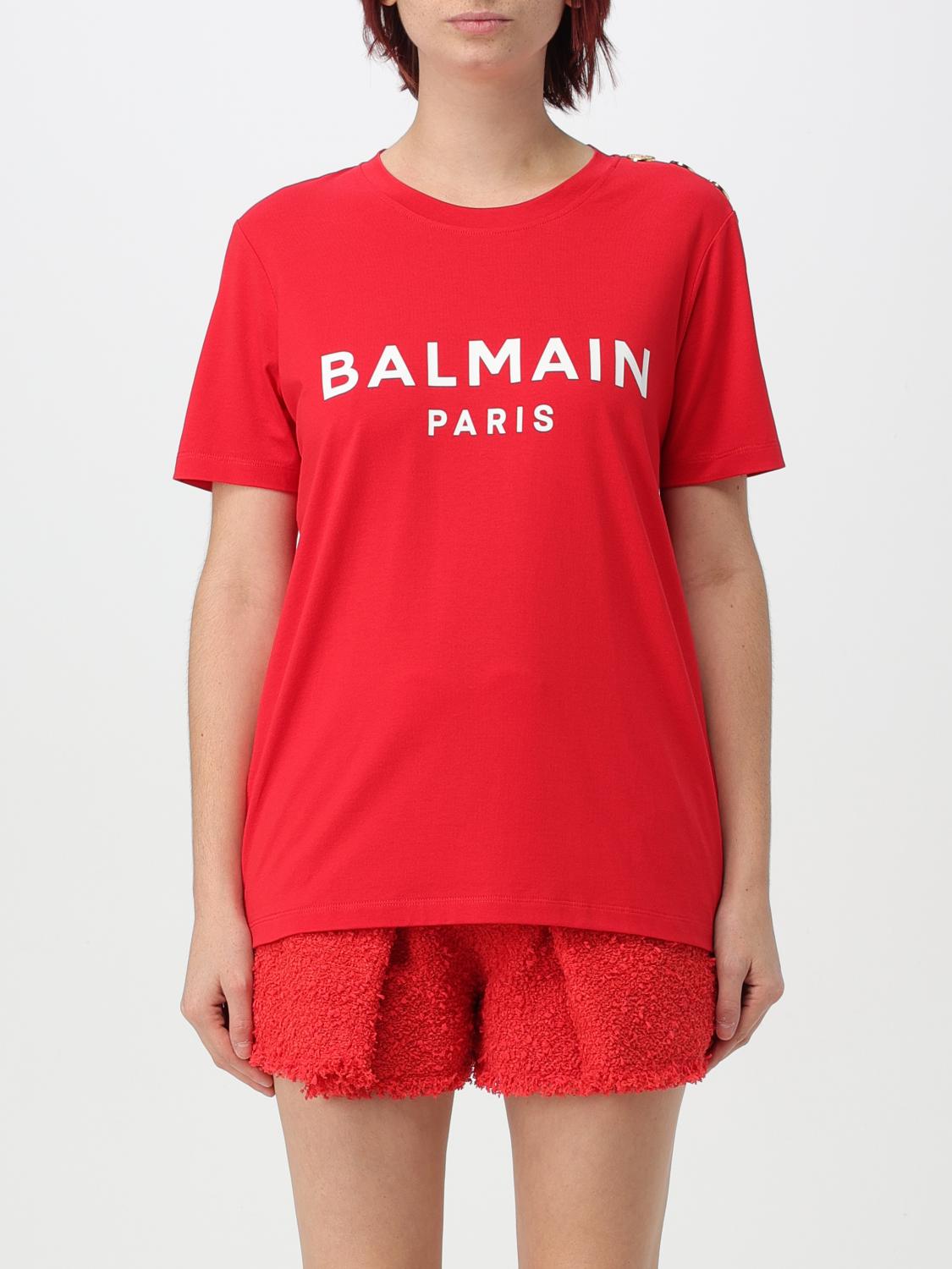 Giglio T-shirt con logo Balmain