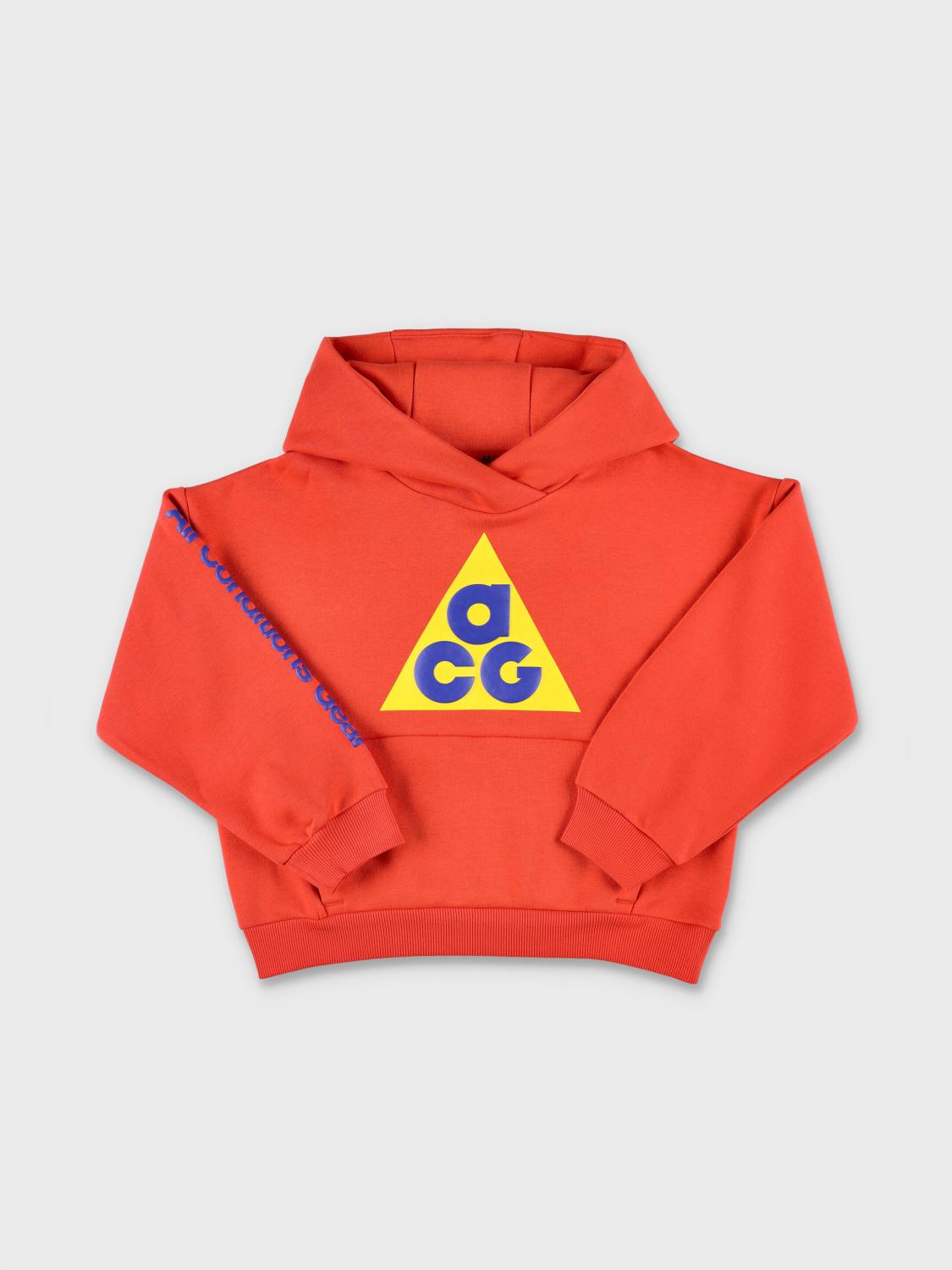NIKE PULLOVER: Pullover kinder Nike, Orange - Img 1