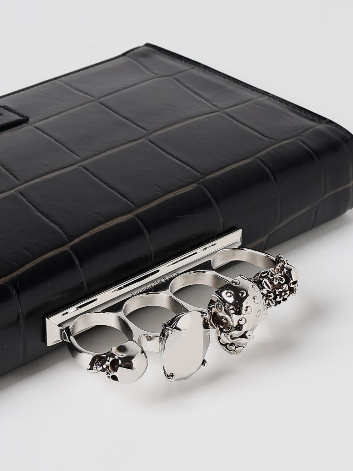 MCQUEEN BOLSO: Bolsos hombre McQueen, Negro - Img 4