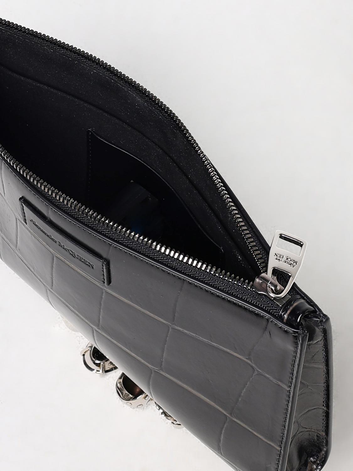 MCQUEEN BOLSO: Bolsos hombre McQueen, Negro - Img 5