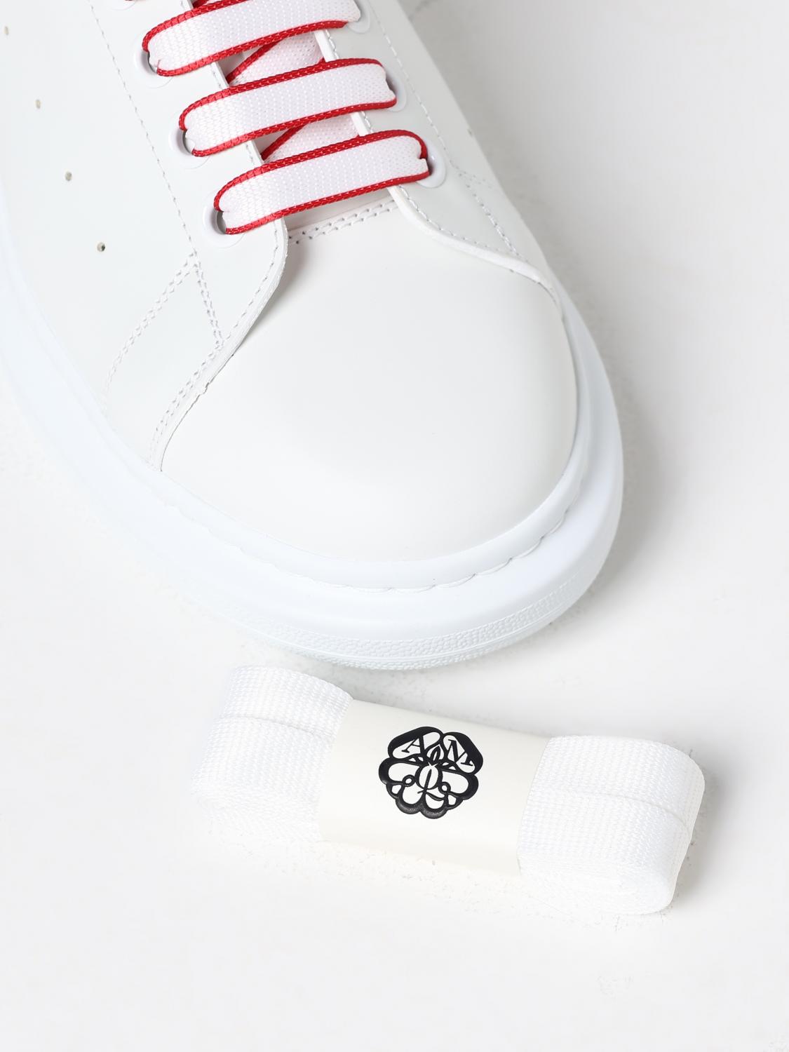 MCQUEEN SNEAKERS: Sneakers men McQueen, White - Img 4