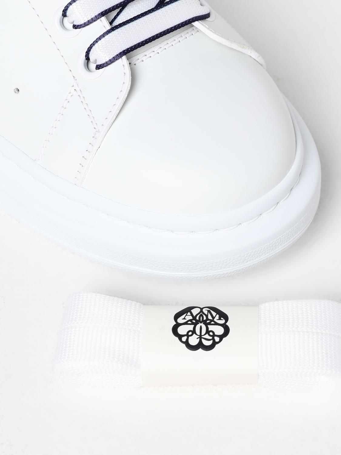 MCQUEEN BASKETS: Baskets homme McQueen, Blanc 1 - Img 4