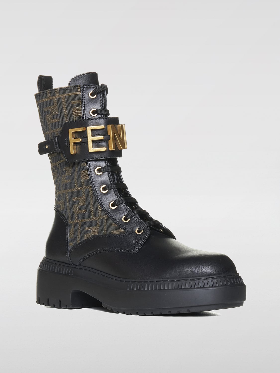 Fendi ブーツ レディース - ブラック | 8T8355AHGY | GIGLIO.COM