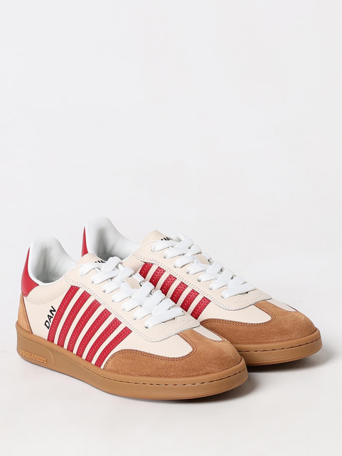 DSQUARED2 BASKETS: Baskets homme Dsquared2, Beige - Img 2