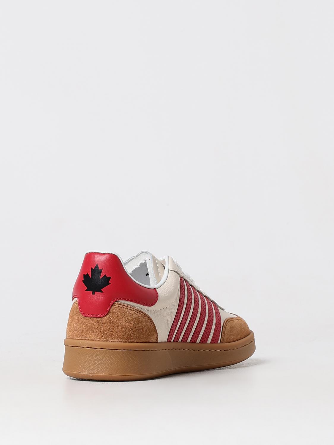 DSQUARED2 BASKETS: Baskets homme Dsquared2, Beige - Img 3
