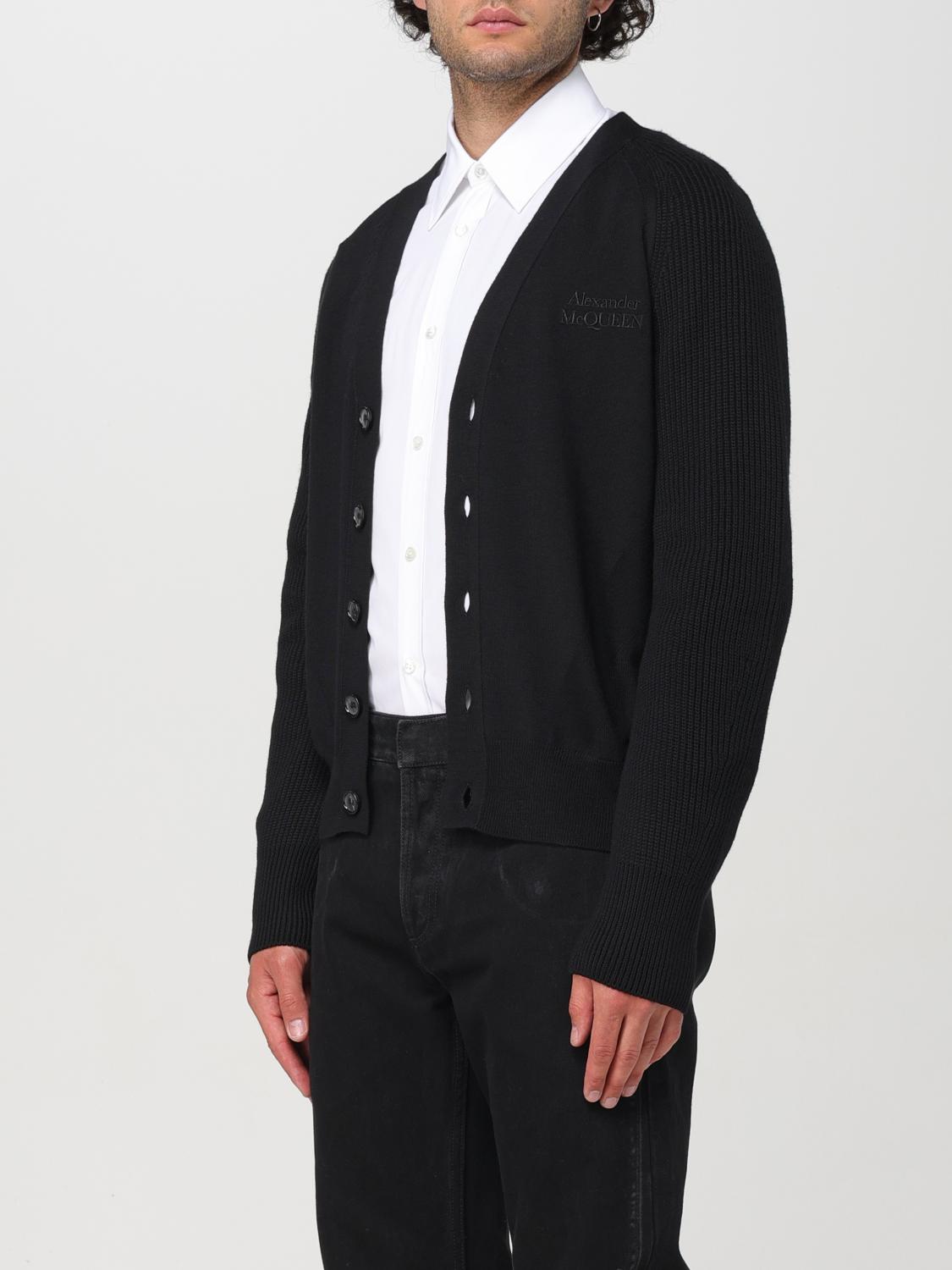MCQUEEN CARDIGAN: Pull homme McQueen, Noir - Img 4