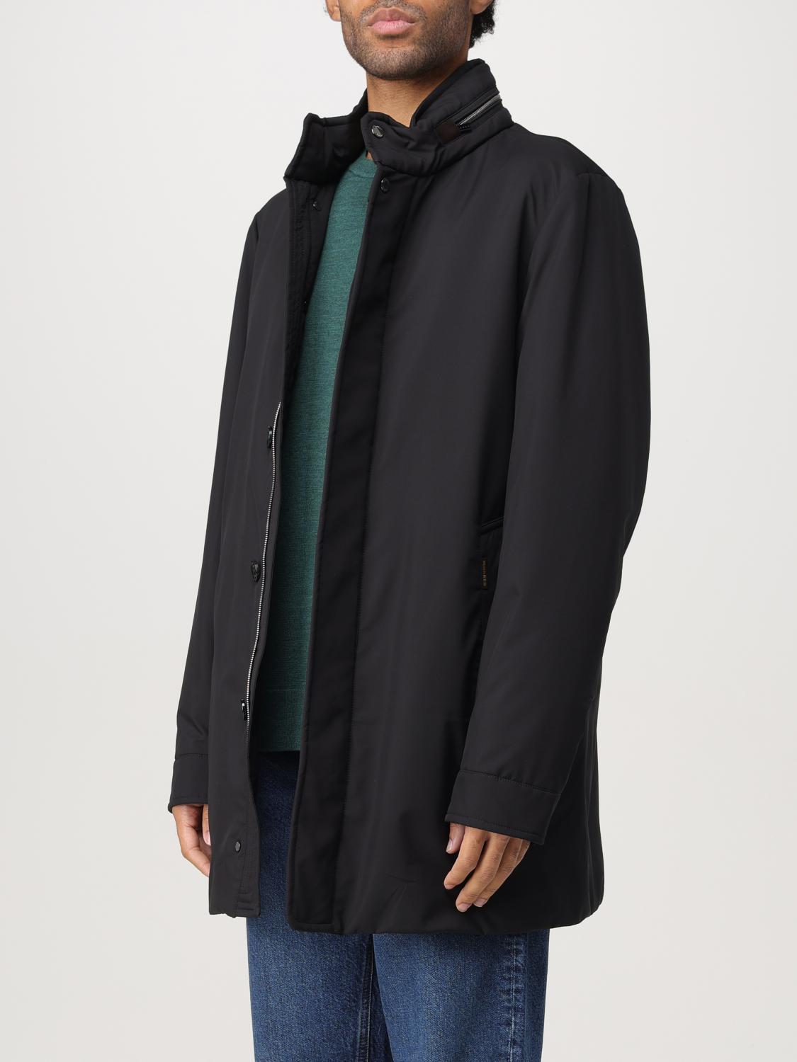 MOORER COAT: Jacket men Moorer, Black - Img 3