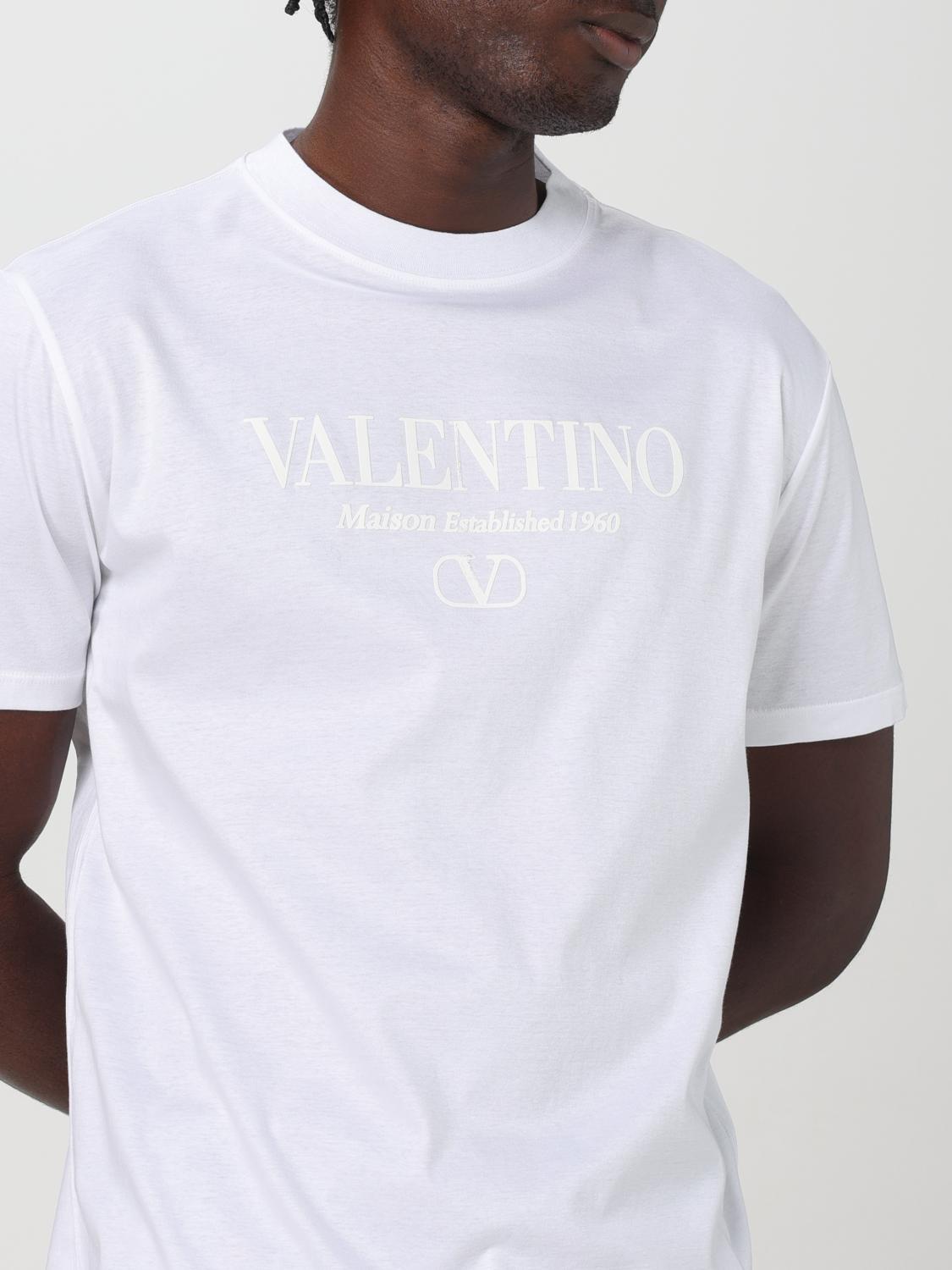 Valentino T-shirt men - White | 5V3MG08YA8B | GIGLIO.COM