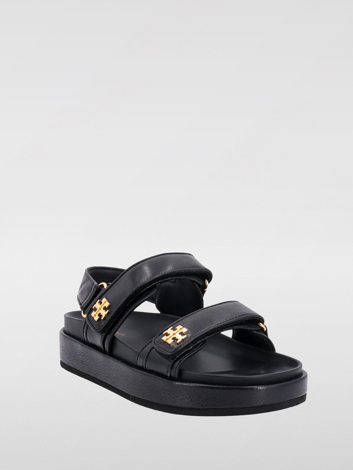 TORY BURCH SANDALI CON TACCO: Sandalo Tory Burch in pelle , Nero - Img 2