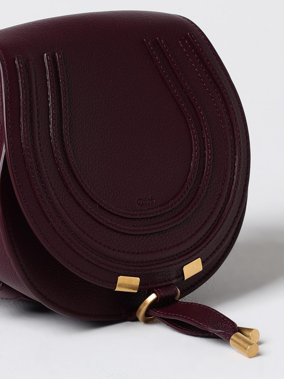 CHLOÉ BORSA MINI: Borsa Marcie Chloè in pelle a grana , Fantasia - Img 4