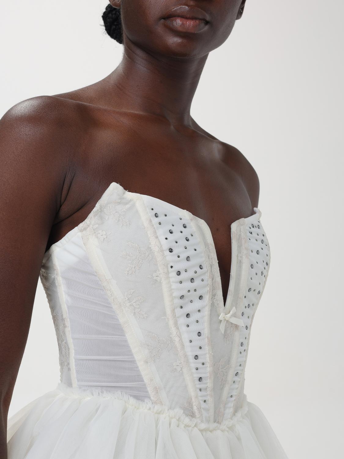 ANIYE BY KLEID: Kleider damen Aniye By, Weiß - Img 3