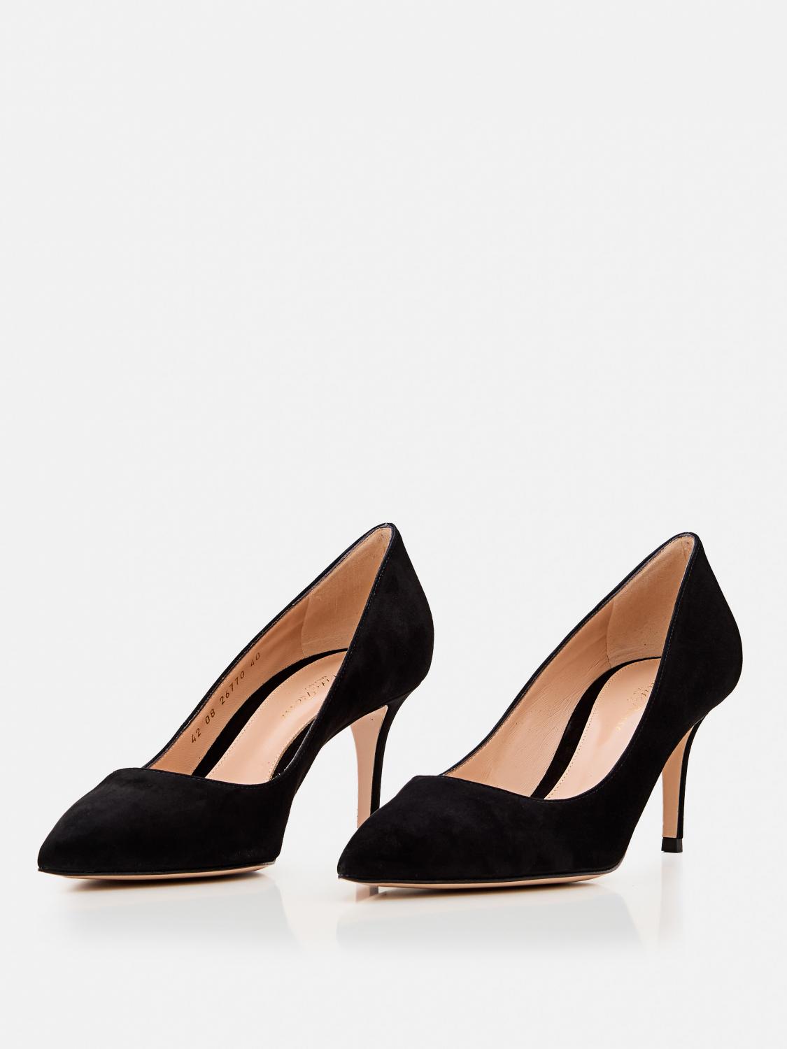 Gianvito Rossi シューズ レディース - ブラック | G2677070RICCAM