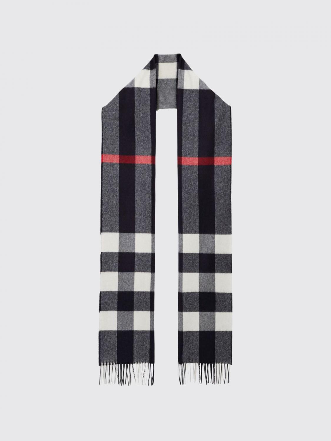 BURBERRY SCARF: Scarf men Burberry, Blue - Img 2