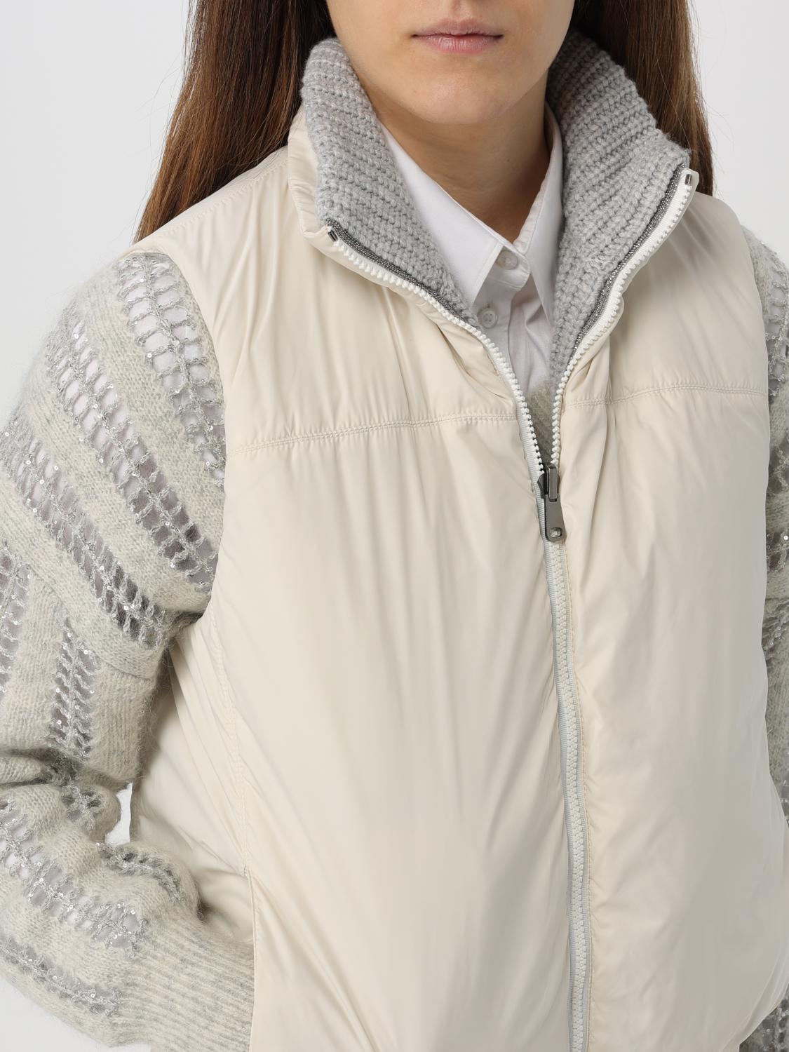 BRUNELLO CUCINELLI: Jacket woman - Grey 1 | Brunello