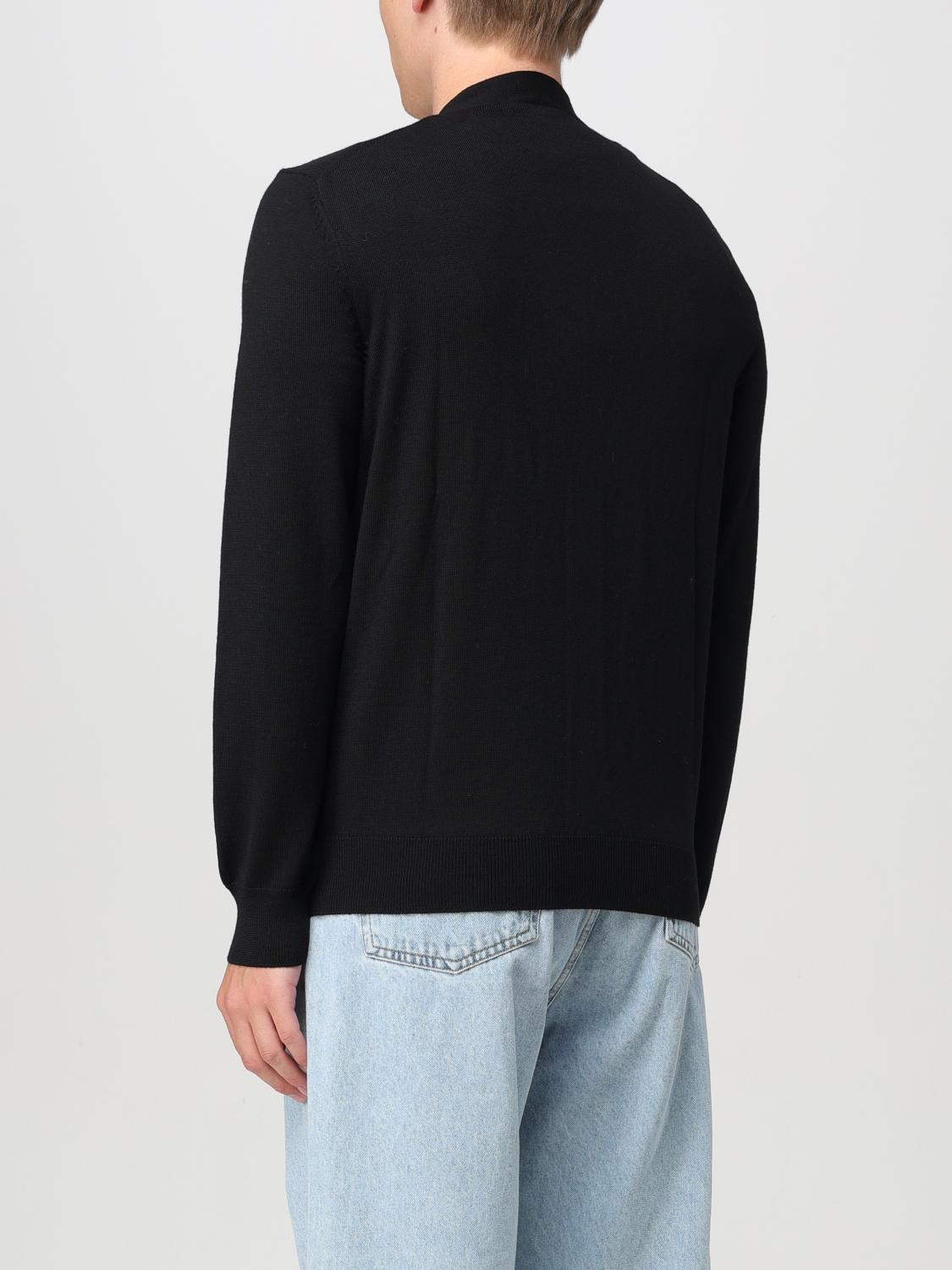 MAISON KITSUNÉ CARDIGAN: Jersey hombre Maison KitsunÉ, Negro - Img 2