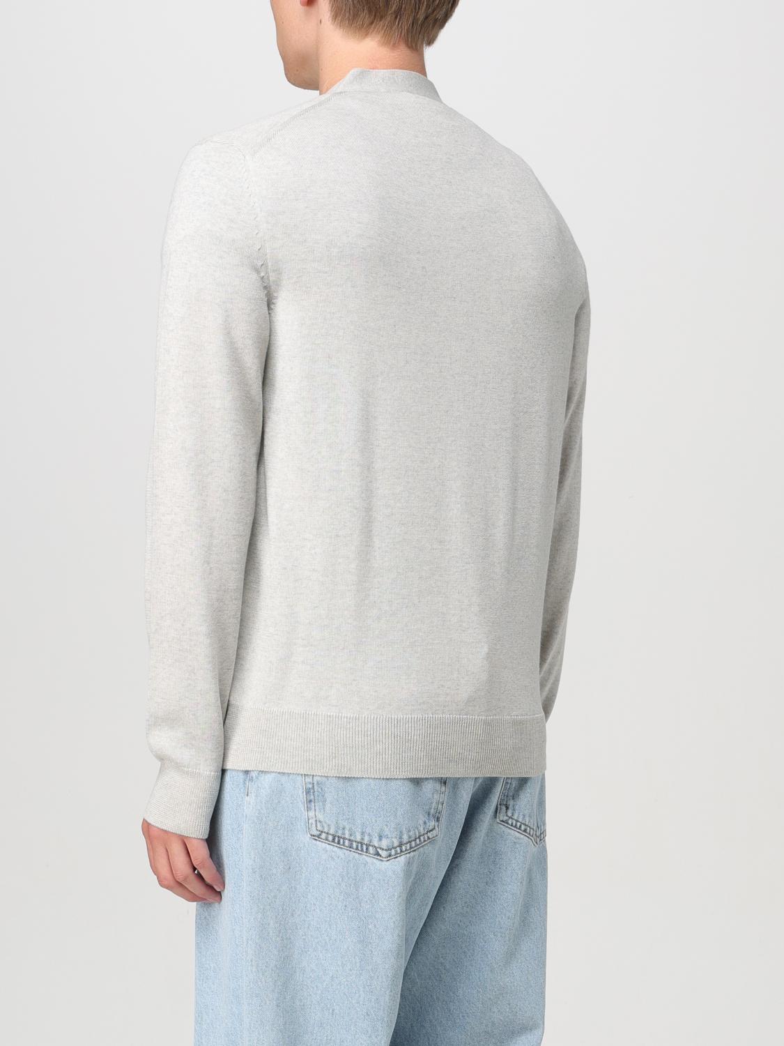 MAISON KITSUNÉ STRICKJACKE: Pullover herren Maison KitsunÉ, Grau - Img 2
