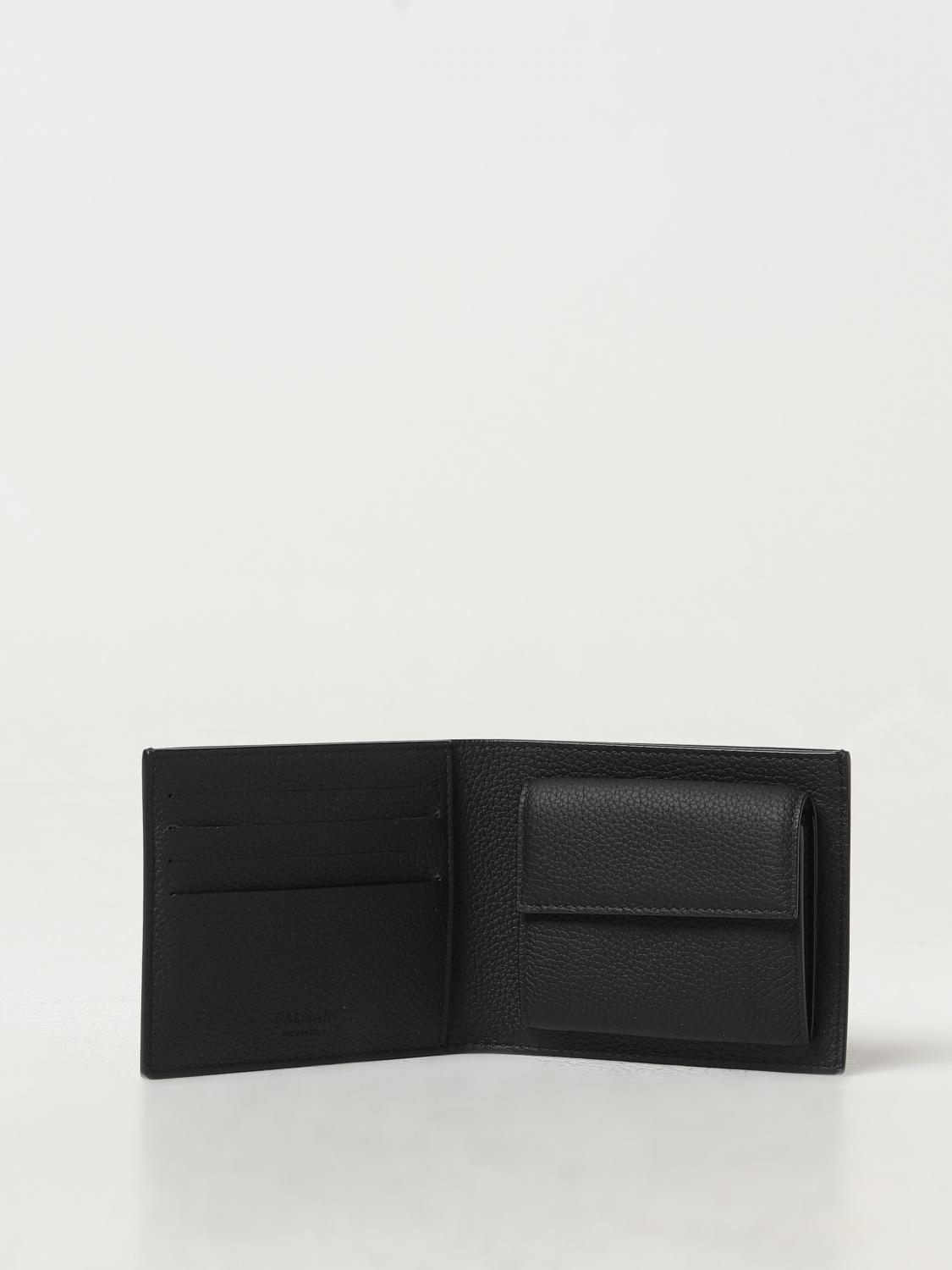 BALMAIN WALLET: Wallet men Balmain, Black - Img 2