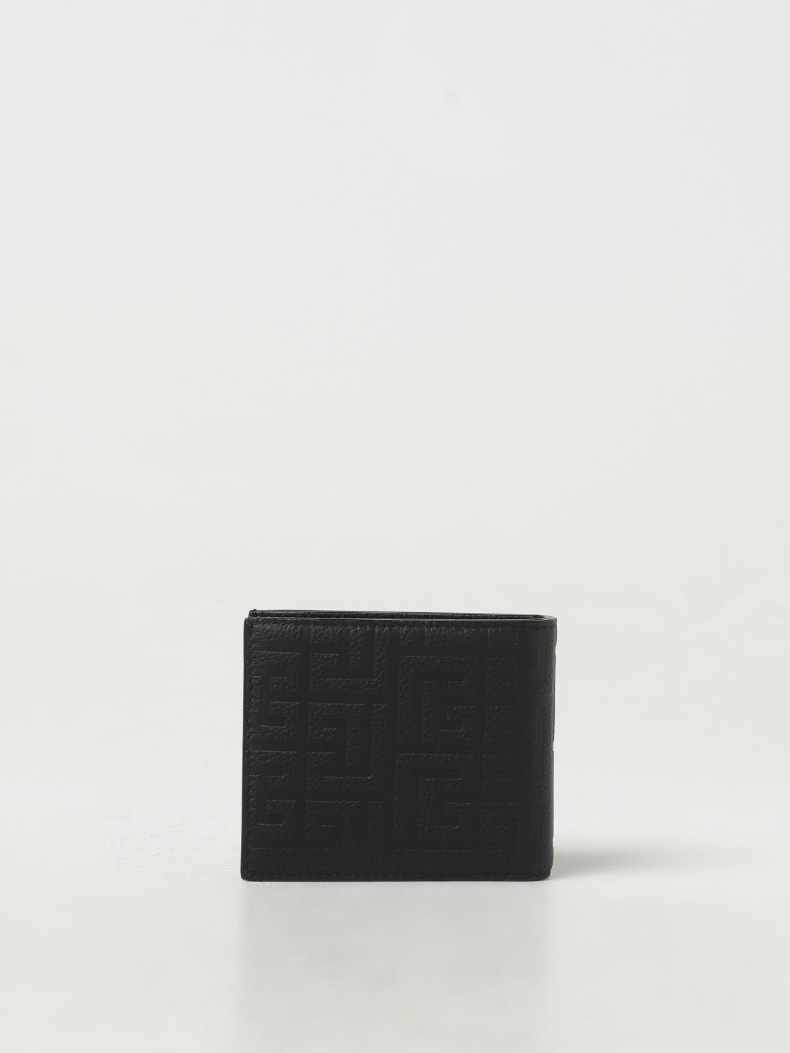 BALMAIN WALLET: Wallet men Balmain, Black - Img 3
