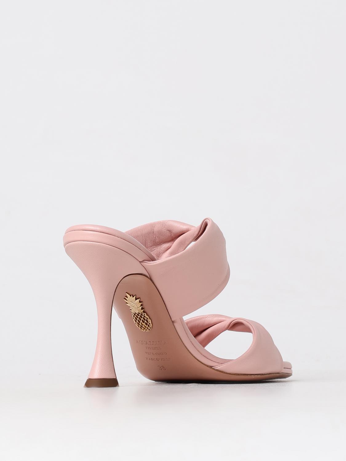 AQUAZZURA: Pumps woman - Pink | Aquazzura heeled sandals TWIHIGS0NAP ...