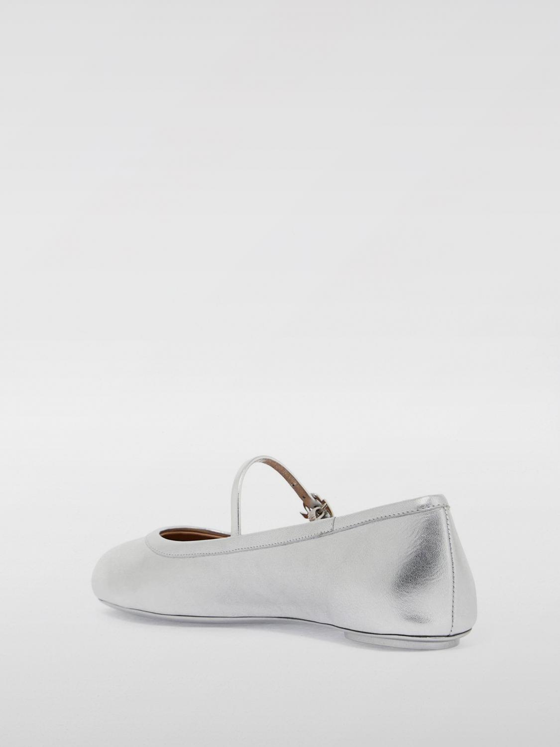 GIANVITO ROSSI BALLET FLAT: Ballet flats woman Gianvito Rossi, Silver - Img 3