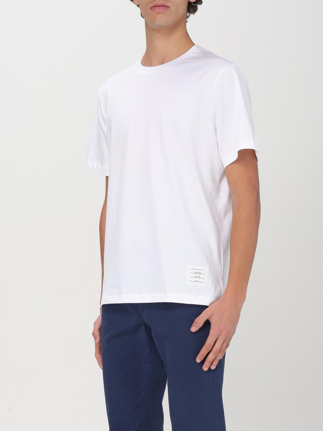 THOM BROWNE CAMISETA: Camiseta hombre Thom Browne, Blanco - Img 3