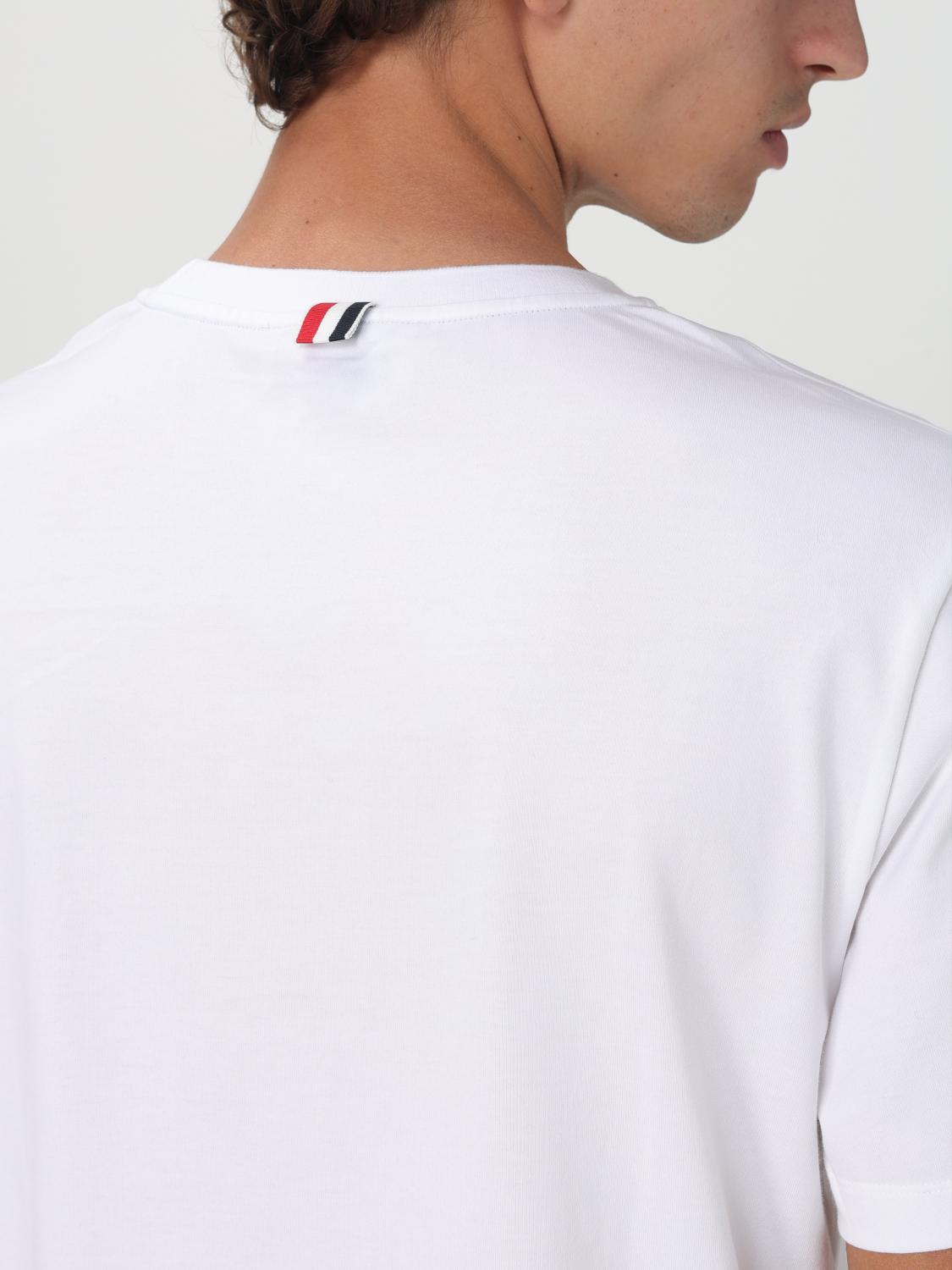 THOM BROWNE CAMISETA: Camiseta hombre Thom Browne, Blanco - Img 4