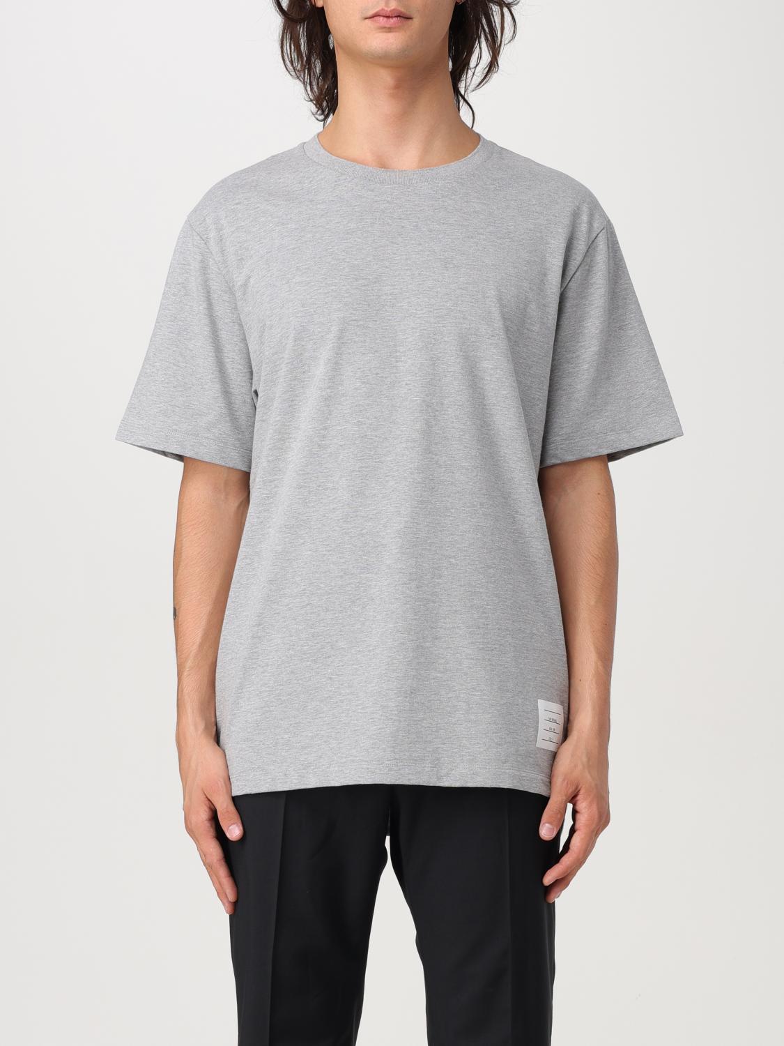 THOM BROWNE T-SHIRT: T-shirt men Thom Browne, Grey - Img 1