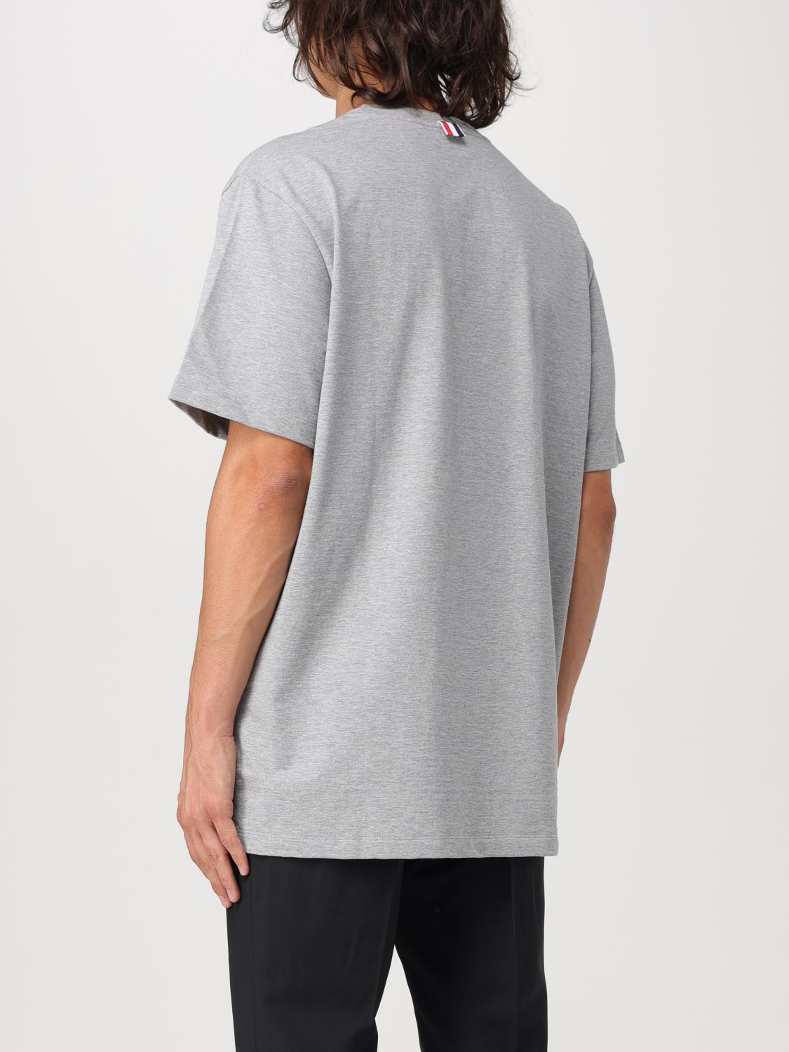 THOM BROWNE T-SHIRT: T-shirt men Thom Browne, Grey - Img 3