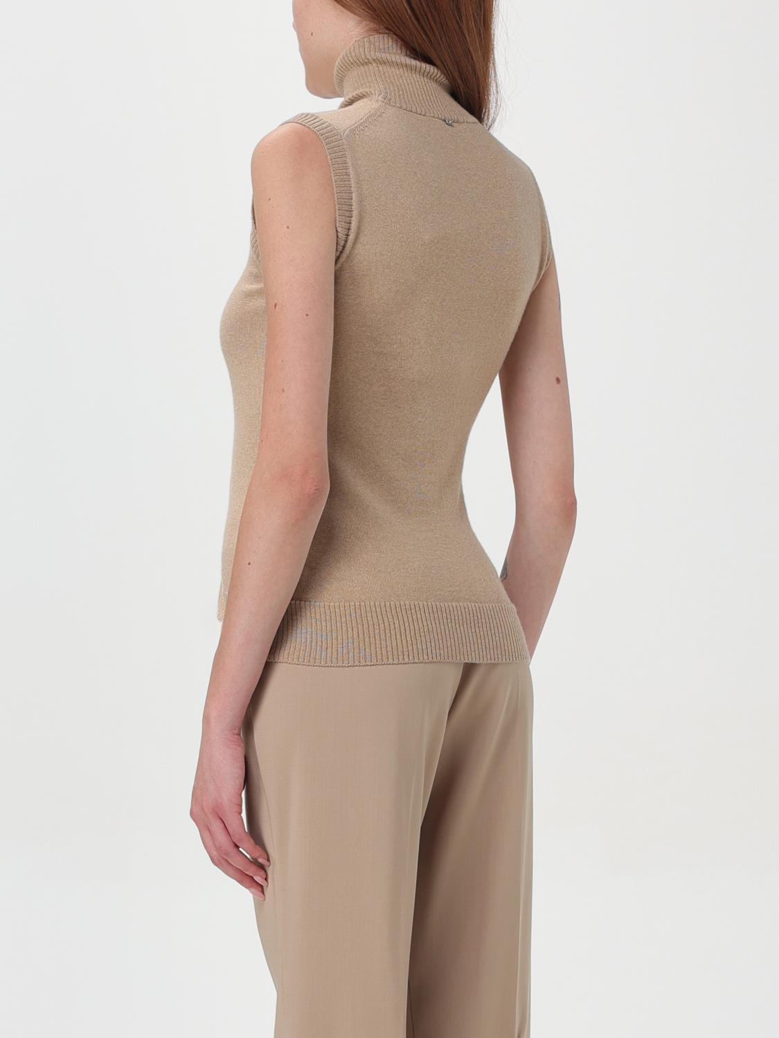 SPORTMAX PULLOVER: Pullover damen Sportmax, Camel - Img 3