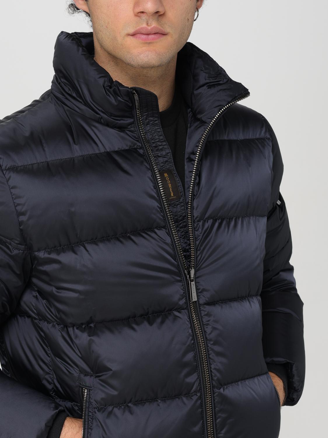 MOORER CHAQUETA: Chaqueta hombre Moorer, Azul Oscuro - Img 4