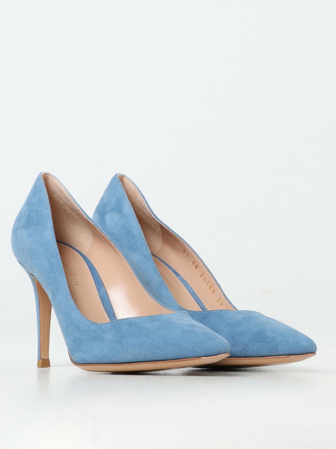 GIANVITO ROSSI PUMPS: Pumps damen Gianvito Rossi, Hellblau - Img 2