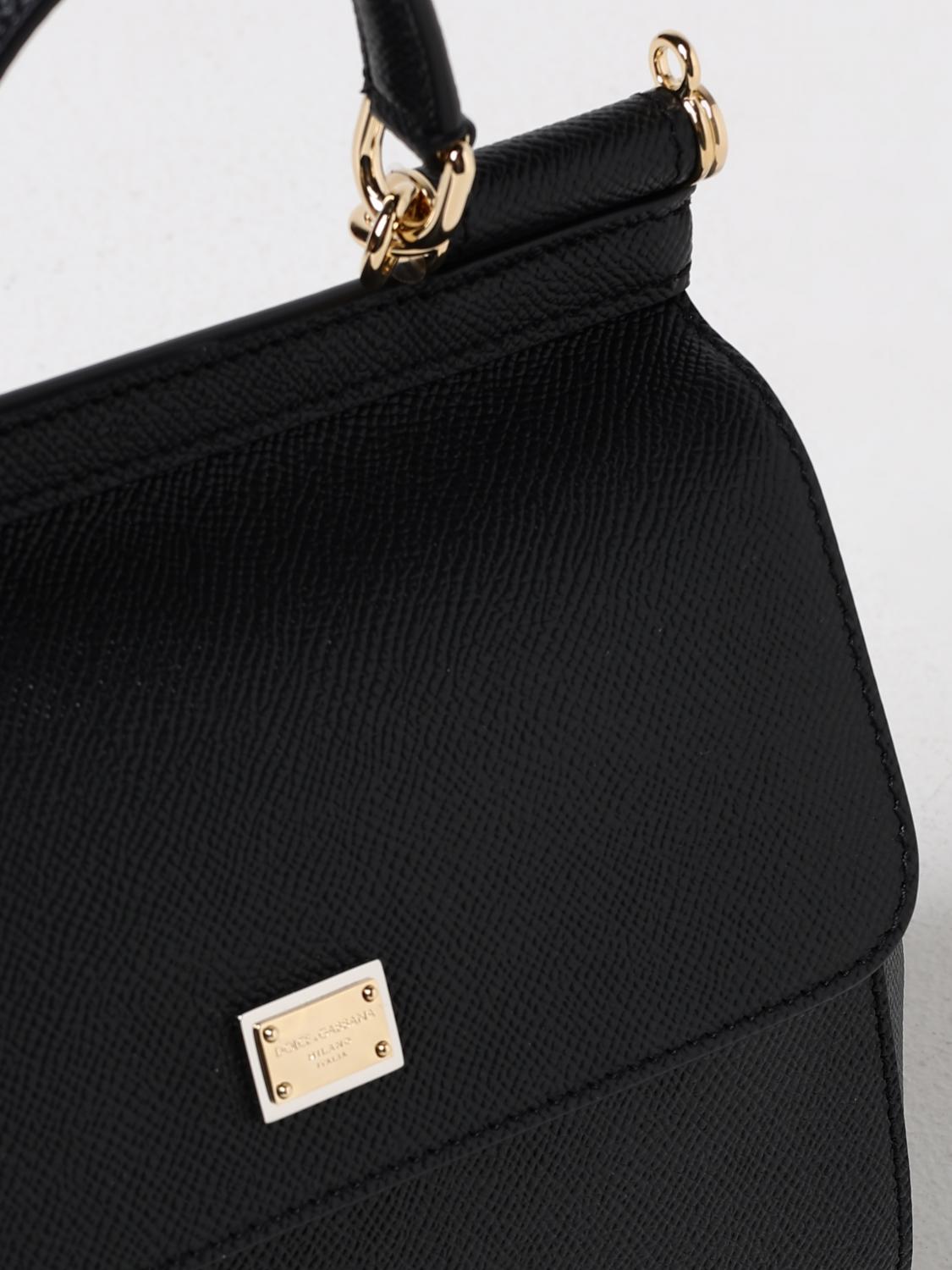 DOLCE & GABBANA BOLSO DE MANO: Bolso de mano mujer Dolce & Gabbana, Negro - Img 4