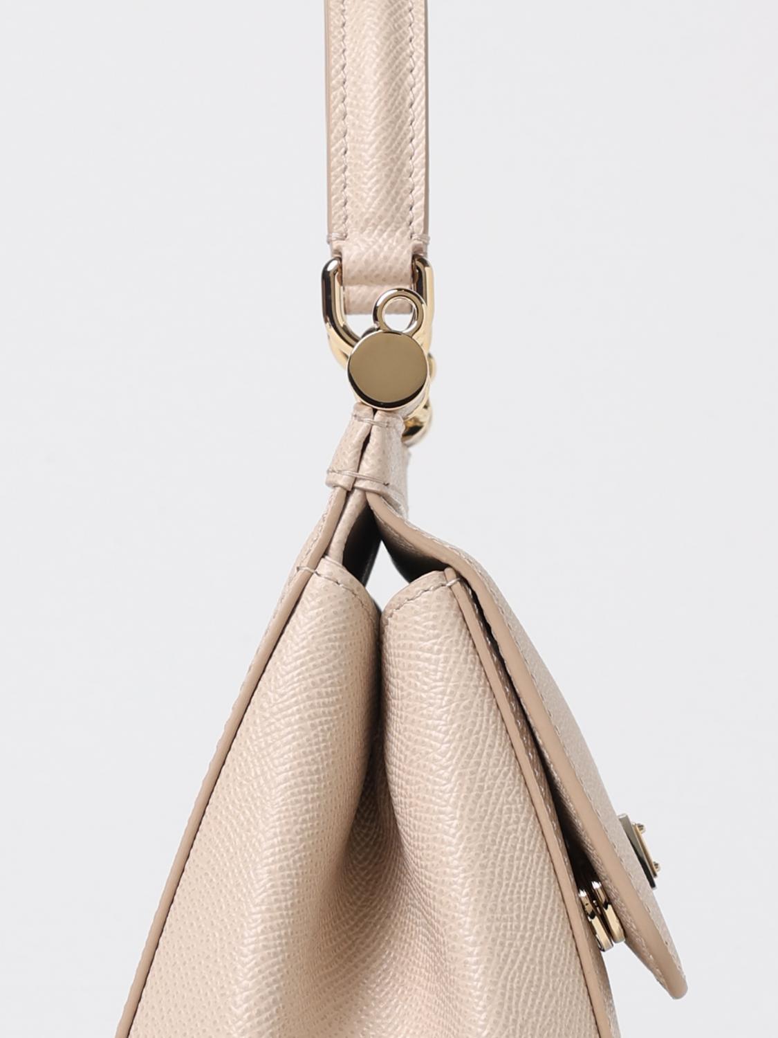 DOLCE & GABBANA BORSA A MANO: Borsa Sicily Dolce & Gabbana in pelle a micro grana , Rosa - Img 4