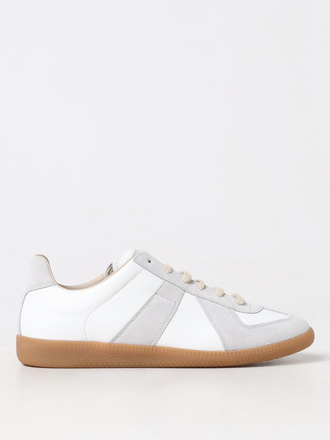 MAISON MARGIELA SNEAKERS: Replica Sneakers Maison Margiela aus Leder, Weiß - Img 1