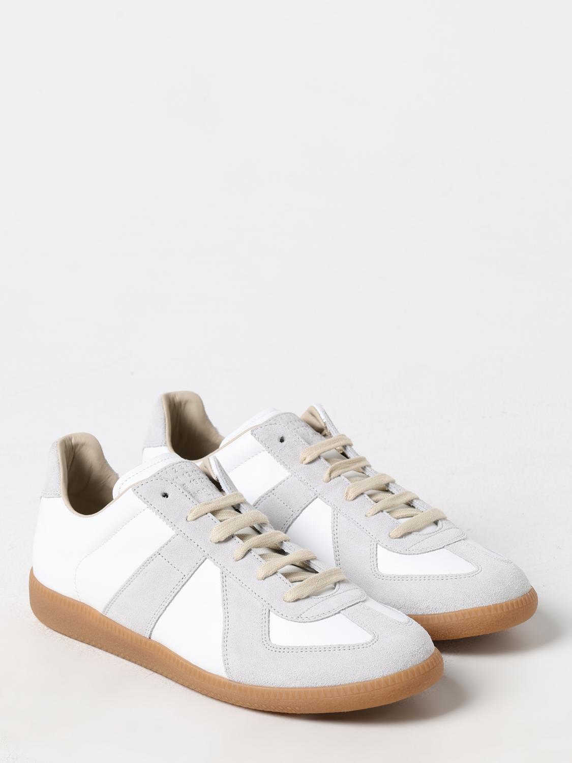 MAISON MARGIELA SNEAKERS: Replica Sneakers Maison Margiela aus Leder, Weiß - Img 2