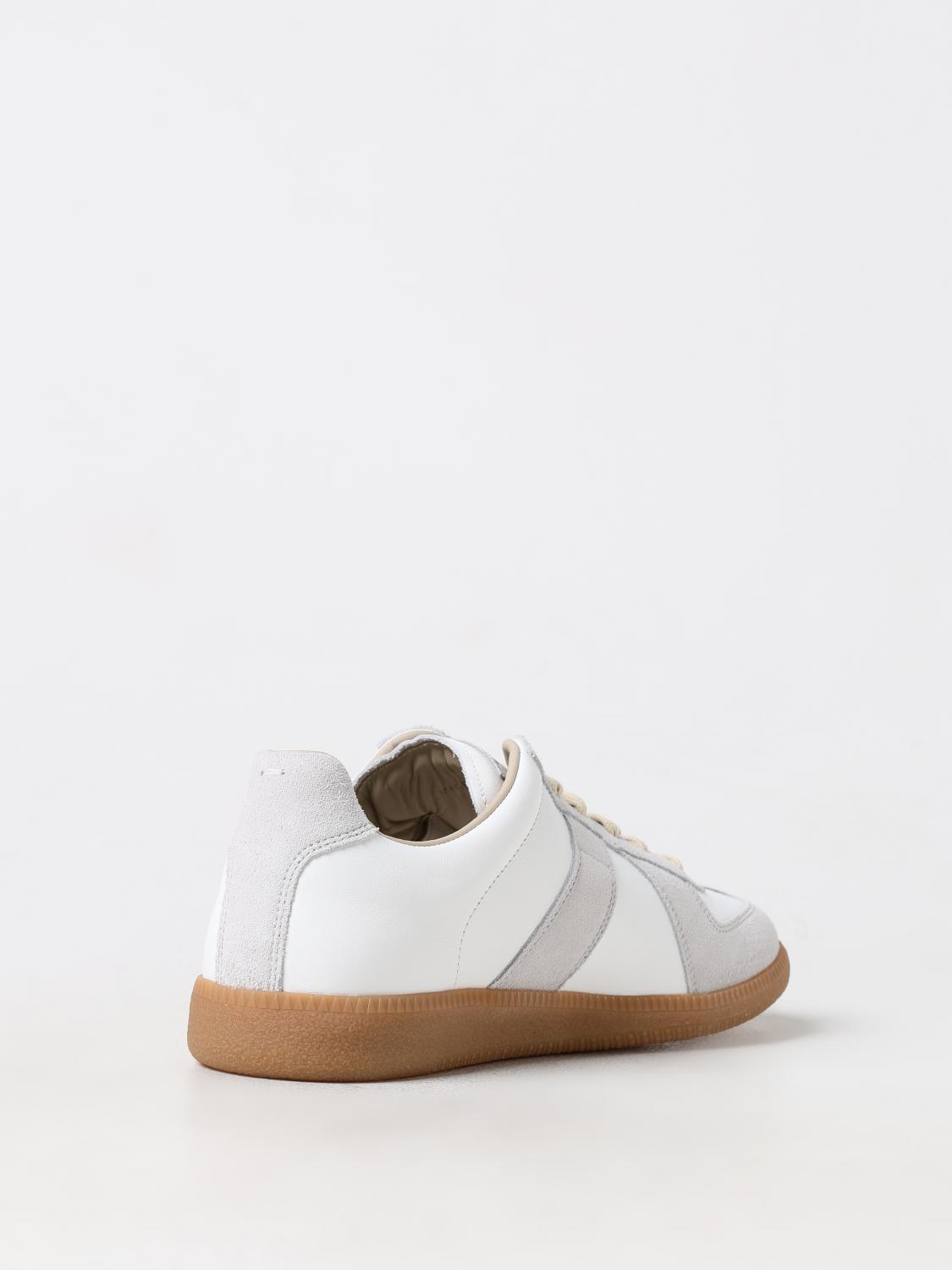 MAISON MARGIELA SNEAKERS: Replica Sneakers Maison Margiela aus Leder, Weiß - Img 3
